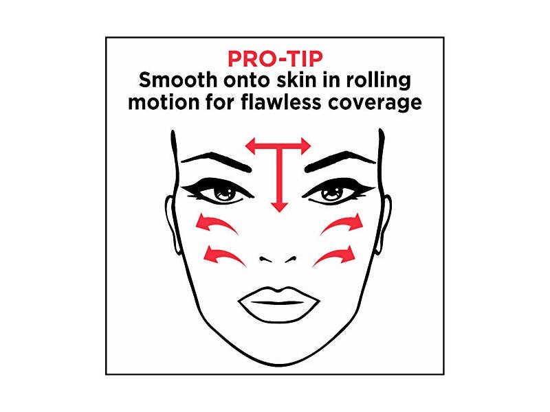 L'Oreal Paris Infallible Pro-Matte Liquid Foundation, Ivory Beige 107.5, 1 fl oz/ 30 mL