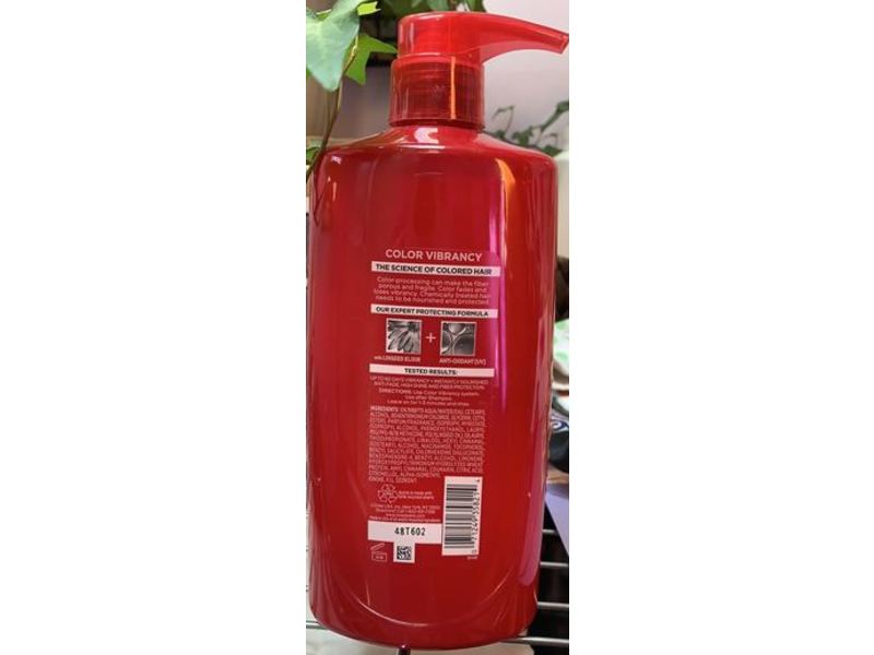 L'Oreal Paris Elvive Color Vibrancy Protecting Conditioner, Linseed Elixir, 28 fl oz