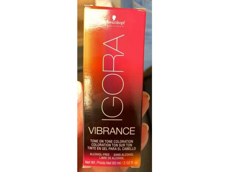Schwarzkopf Professional Igora Vibrance Tone On Tone Coloration, 4.6 Medium Brown Chocolate, 2.02 fl oz/60 mL