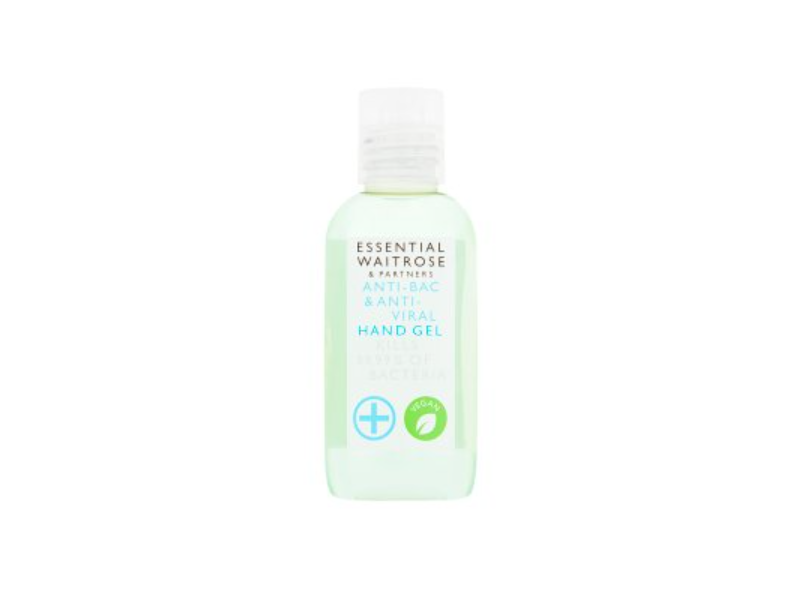 Essential Waitrose & Partner Anti-Bac & Anti-Viral Hand Gel, 50 mL