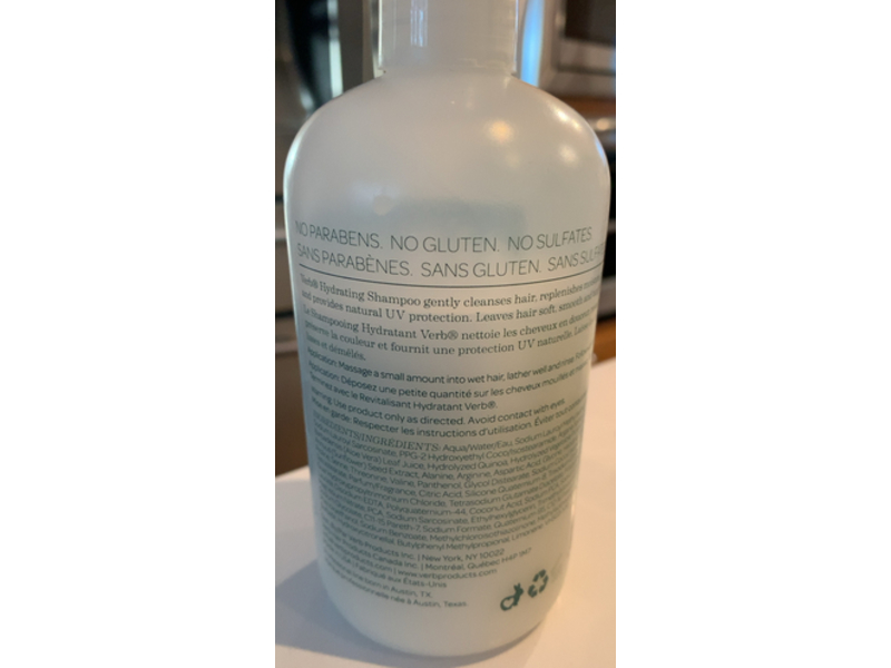 Verb Hydrating Shampoo,12 fl oz/355 mL
