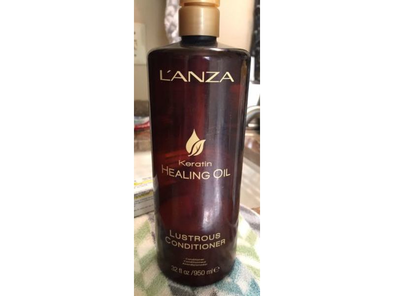 L’anza Keratin Healing Oil Lustrous Conditioner, 32 fl oz/950 mL
