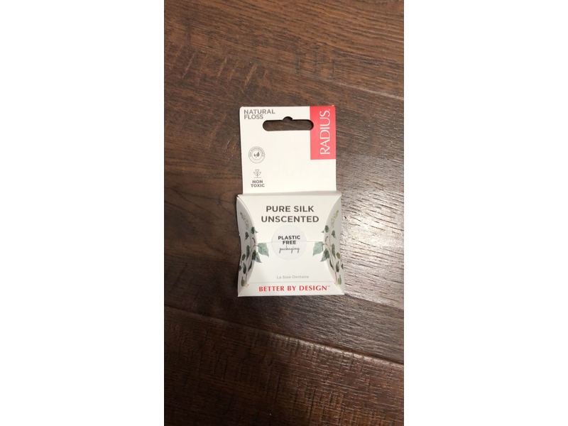 Radius Natural Floss Pure Silk, Unscented, 33 yards