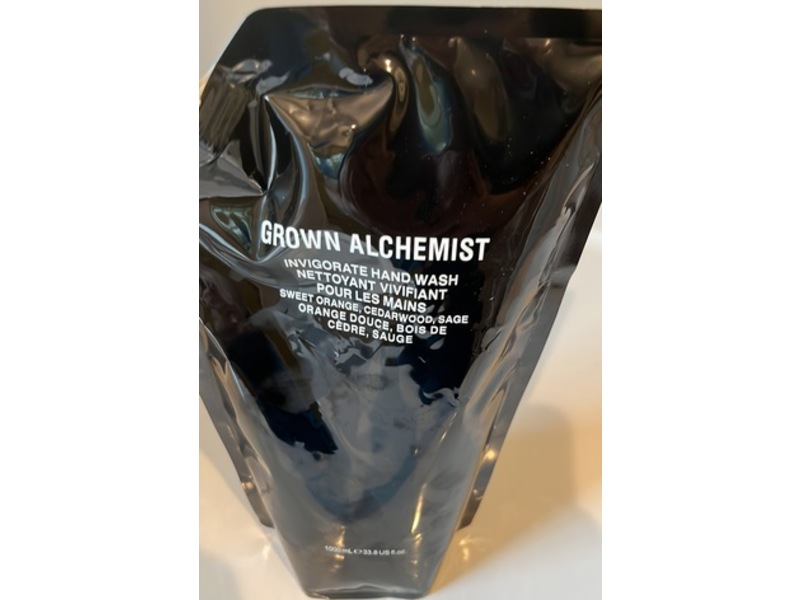 Grown Alchemist Invigorate Hand Wash Refill, 33.8 fl oz/1000 mL