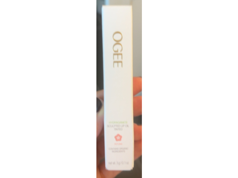 Ogee Tinted Sculpted Lip Oil, Petunia, 0.1 oz/3 g