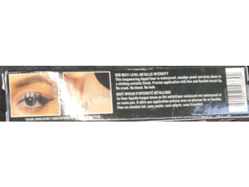 NYX Epic Wear Metallic Eyeliner, Gunmetal, 3.5 mL