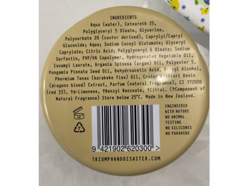 Triumph & Disaster Ponsonby Pomade, 3.55 oz/95 g