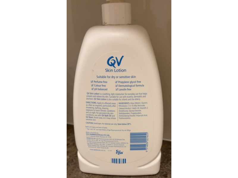 Ego Qv Skin Lotion, 1 L