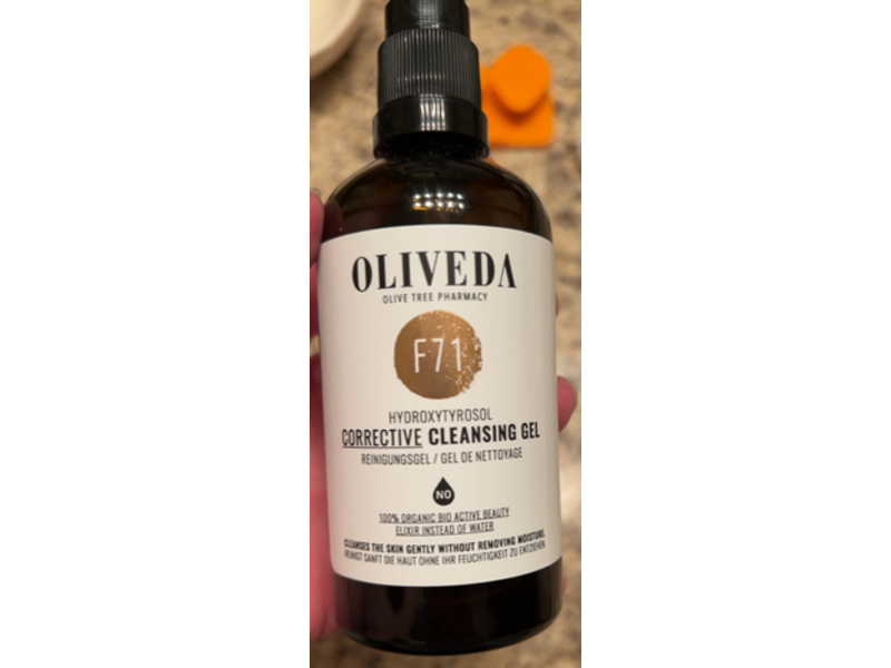 Oliveda F71 Hydroxytyrosol Corrective Cleansing Gel, 3.4 fl oz/100 mL