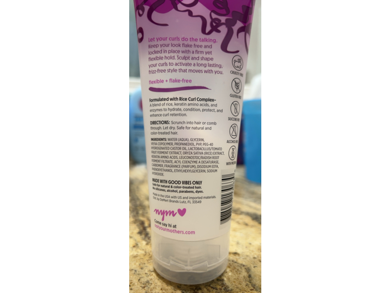 Not Your Mother's Curl Talk Frizz Control Sculpting Gel, 6 fl oz/177 mL, Pack Of 2