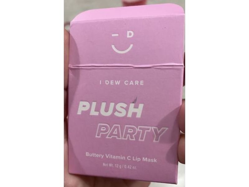 I Dew Care Buttery Vitamin C Lip Mask, Plush Party, 0.42 oz/12 g