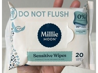 Millie Moon Sensitive Wipes, 20 Count - thumbnail 2