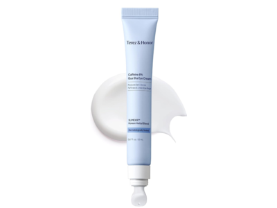 Terez & Honor Caffeine 8% Gua Sha Eye Cream, 0.67 fl oz/20 mL