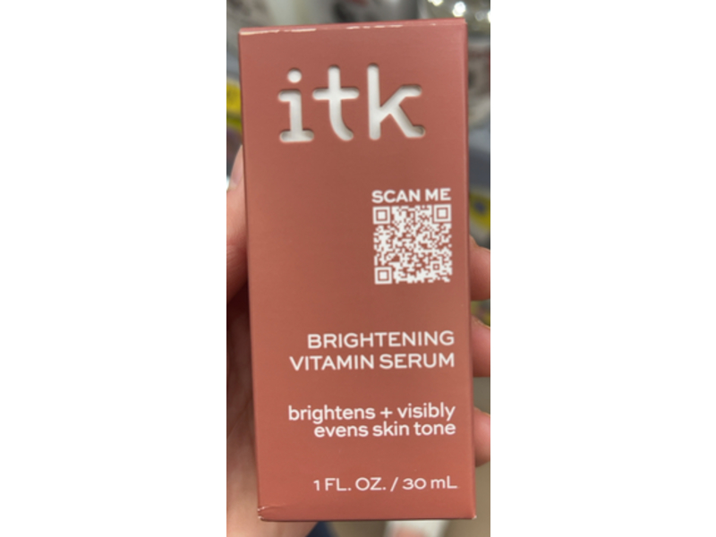 Itk Brightening Vitamin Serum, 1 fl oz/30 mL