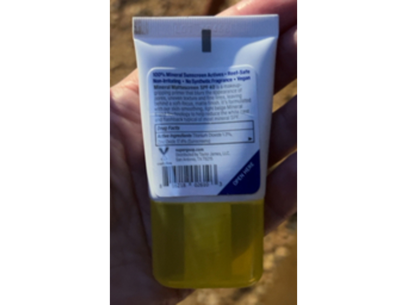 Supergoop! Mineral Mattescreen Sunscreen, SPF 40 PA+++, 0.5 fl oz/15 mL