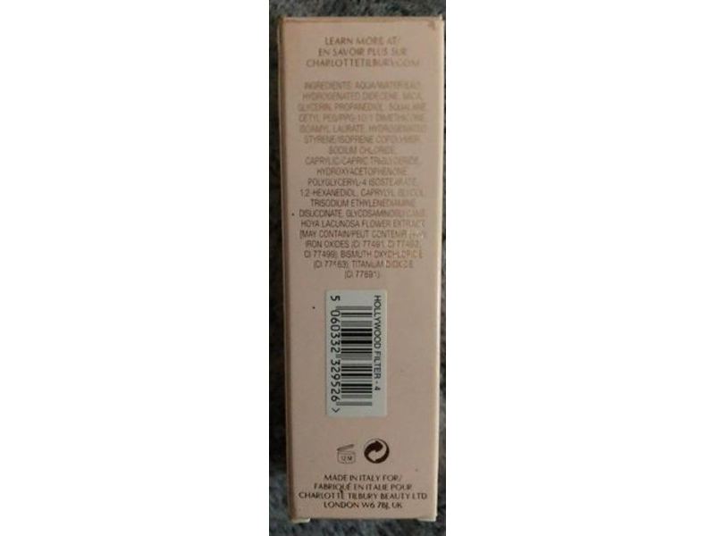 Charlotte Tilbury Hollywood Flawless Filter, Medium, 1 fl oz/30 mL