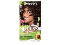 Garnier Nutrisse Ultra Cream Nourishing Permanent Color, 33 Darkest Golden Brown, 1 Application - thumbnail 1