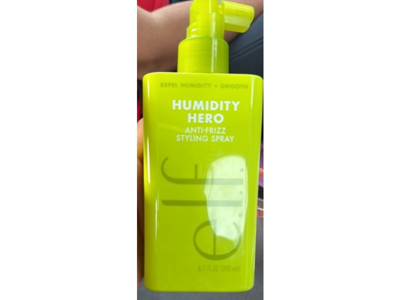 e.l.f. Humidity Hero Anti-Frizz Styling Spray, 6.7 fl oz/200 mL