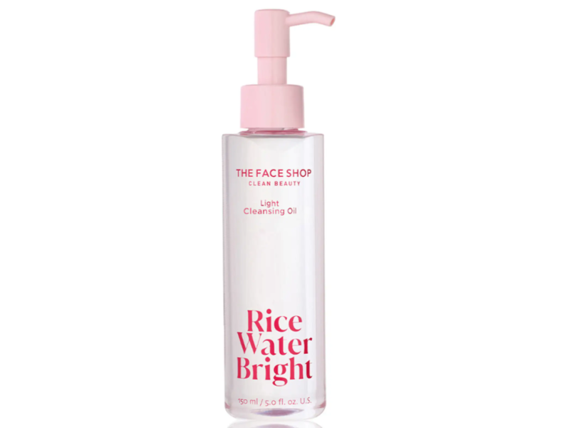 The Face Shop Clean Beauty Light Cleansing Oil, Rice Water Bright, 5 fl oz/150 mL