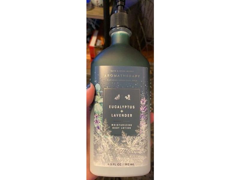 Bath & Body Works Moisturizing Body Lotion, Eucalyptus + Lavender, 6.5 fl oz/192 mL