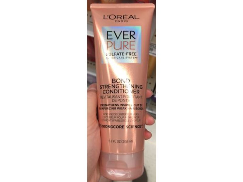 L'Oreal Paris Everpure Bond Strengthening Conditioner, Sulfate-Free, 6.8 fl oz/200 mL