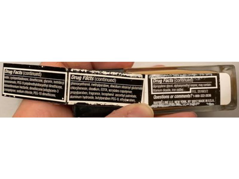 Maybelline New York Fit Me! Foundation, 210 Sandy Beige, 1 fl oz/30 mL