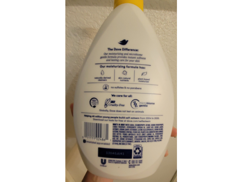 Dove Glowing Nourishing Body Wash, Mango Butter & Almond Butter Body, 34 fl oz/1 L