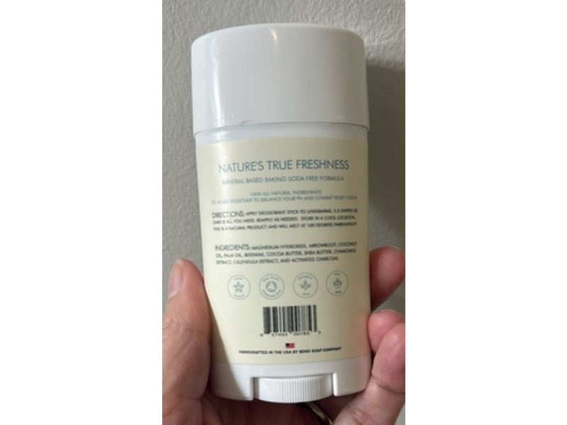 Bend Soap All Natural Deodorant, 2.5 oz/70 g