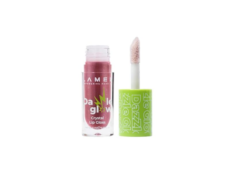 Lamel Dazzle Glow Crystal Clear Lip Gloss, 404 You Can, 0.17 fl oz/5 mL