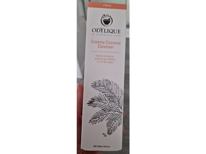 Odylique Creamy Coconut Cleanser, 6.8 fl oz/200 mL
