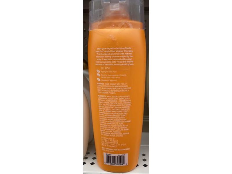 Studio Selection Scalp Care Apple Cider Vinegar Shampoo, 14.2 fl oz
