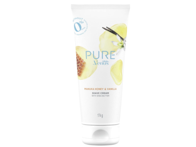 Gillette By Venus Shave Cream, Manuka Honey & Vanilla, 174 g