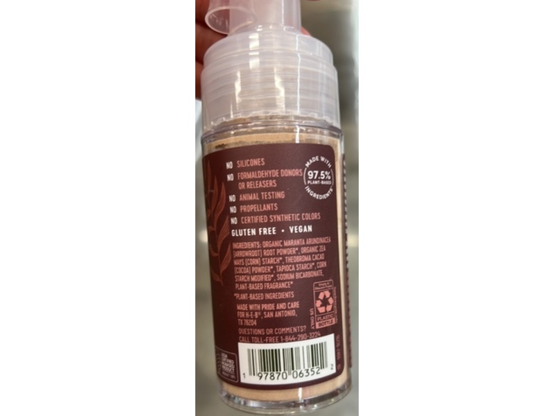 Field & Future Lightweight Tinted Dry Shampoo, Coconut & Cocoa, 2.0 oz/57 g