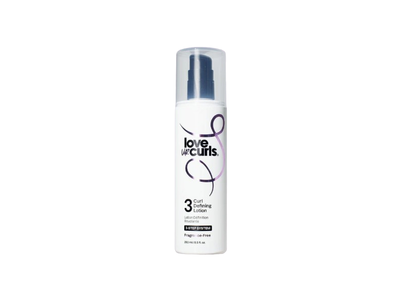 Love Ur Curls 3 Curl Defining Lotion, Fragrance Free, 8.5 fl oz/250 mL
