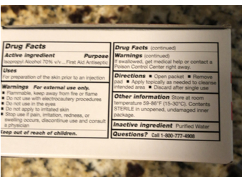 McKesson Alcohol Prep Pads, 200 Count