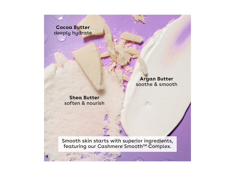 eos Shea Butter Cashmere Whipped Oil Butter, Vanilla Cashmere, 10 oz/283 g