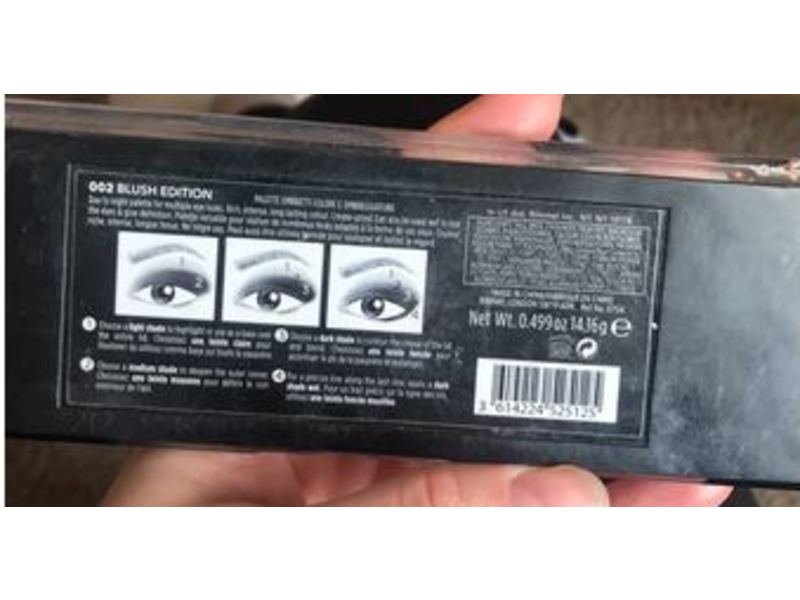 Rimmel Magnif'Eyes Contouring Palette, 002 Blush Edition, 0.499 oz/14.16 g