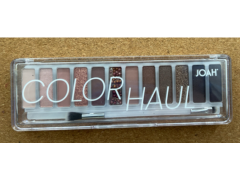 Joah Color Haul Eyeshadow Palette, Jet 02 First Dance, 0.03 oz/1 g