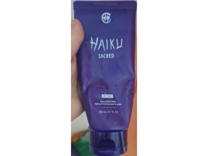 Avon Haiku Sacred Intense Luxury Body Wash, 6.7 fl oz/200 mL