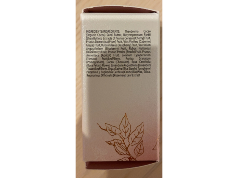 100% Pure Fruit Pigmented Matte Lipstick, Cocoa Butter, Nopal, 0.15 oz/4.5 g