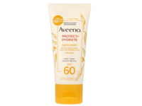 Aveeno Protect + Hydrate Face Sunscreen, SPF 60, UVA+UVB, 2 fl oz/60 mL - thumbnail 1