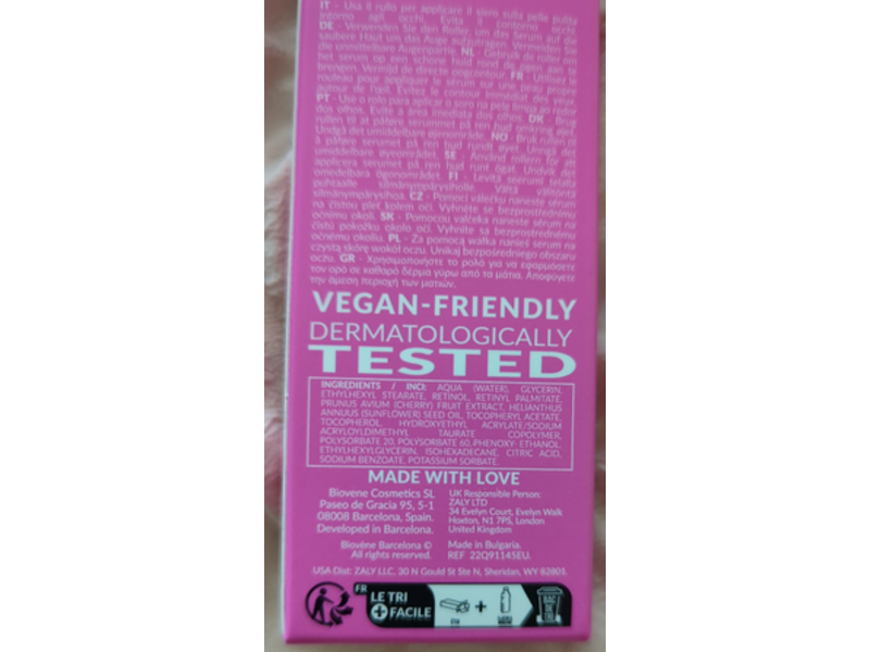 Biovene Retinol Depuffing Eye Roll On, 0.5 fl oz/15 mL