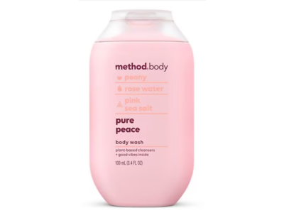 Method Body Wash, Pure Peace, 3.4 fl oz/100 mL
