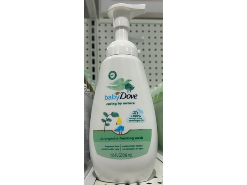 Baby Dove Ultra-Gentle Foaming Wash, 13.5 fl oz/399 mL