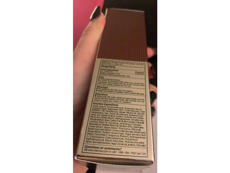 Missha Perfect Cover Bb Cream, SPF 42 PA+++, No. 13 Bright Beige, 1.7 oz/50 ml