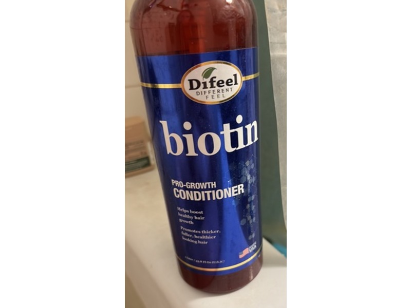 Difeel Biotin Pro-Growth Conditioner, 33.8 fl oz/1 L