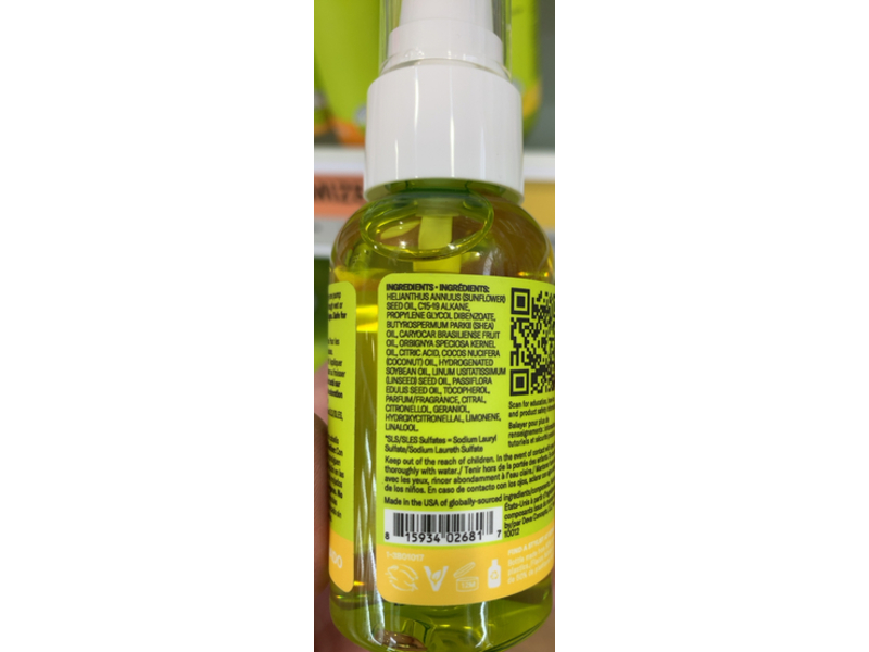 DevaCurl High Shine Anti-Frizz Nourishing Oil, 1.7 fl oz/50 mL