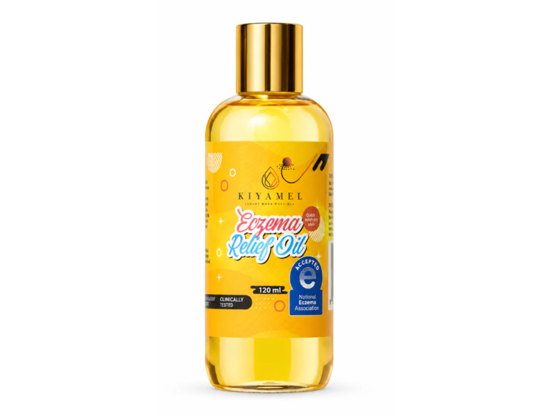 Kiyamel Eczema Relief Baby Oil, 120 mL