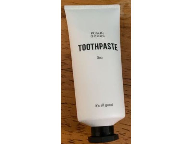 Public Goods It's All Good Toothpaste, 3 oz