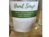 Rustic Strength Hand Soap, Unscented, 0.65 oz - thumbnail 1
